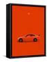 BMW M3 GTS Orange-Mark Rogan-Framed Stretched Canvas