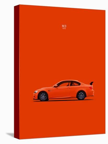 BMW M3 GTS Orange-Mark Rogan-Stretched Canvas