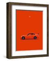 BMW M3 GTS Orange-Mark Rogan-Framed Art Print