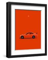 BMW M3 GTS Orange-Mark Rogan-Framed Art Print