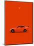 BMW M3 GTS Orange-Mark Rogan-Mounted Art Print