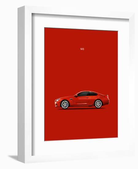 BMW M6-Mark Rogan-Framed Art Print