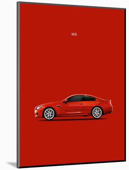 BMW M6-Mark Rogan-Mounted Art Print