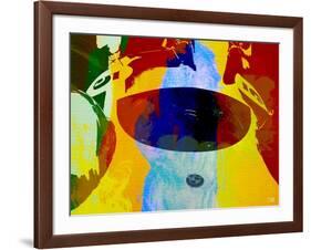 Bmw Open Cockpit Watercolor-NaxArt-Framed Art Print