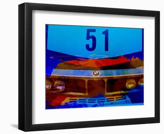 Bmw Racing Colors-NaxArt-Framed Art Print