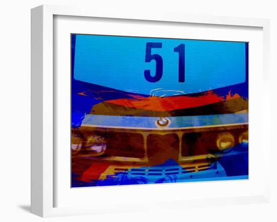 Bmw Racing Colors-NaxArt-Framed Art Print