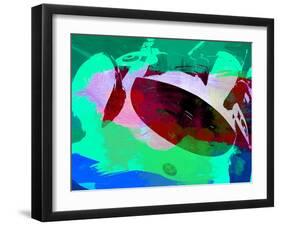 Bmw Racing Detail-NaxArt-Framed Art Print