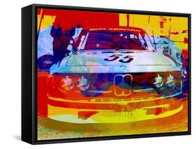 Bmw Racing Watercolor-NaxArt-Framed Stretched Canvas