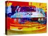 Bmw Racing Watercolor-NaxArt-Stretched Canvas
