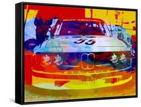 Bmw Racing Watercolor-NaxArt-Framed Stretched Canvas