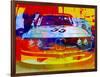 Bmw Racing Watercolor-NaxArt-Framed Art Print