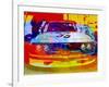 Bmw Racing Watercolor-NaxArt-Framed Art Print