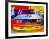 Bmw Racing Watercolor-NaxArt-Framed Art Print