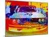 Bmw Racing Watercolor-NaxArt-Mounted Art Print