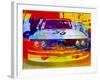 Bmw Racing Watercolor-NaxArt-Framed Art Print