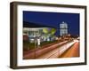 Bmw Welt and Headquarters Illuminated at Night, Munich, Bavaria, Germany, Europe-Gary Cook-Framed Photographic Print