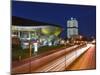 Bmw Welt and Headquarters Illuminated at Night, Munich, Bavaria, Germany, Europe-Gary Cook-Mounted Photographic Print