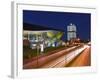 Bmw Welt and Headquarters Illuminated at Night, Munich, Bavaria, Germany, Europe-Gary Cook-Framed Photographic Print