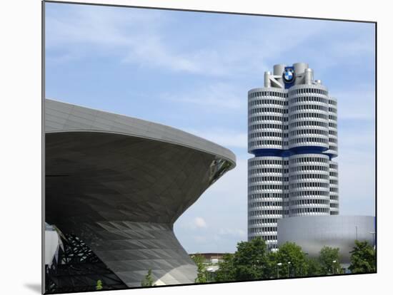 Bmw Welt and Headquarters, Munich, Bavaria, Germany, Europe-Gary Cook-Mounted Photographic Print