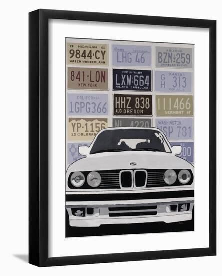 BMW-Clayton Rabo-Framed Giclee Print