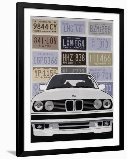 BMW-Clayton Rabo-Framed Giclee Print