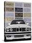 BMW-Clayton Rabo-Stretched Canvas