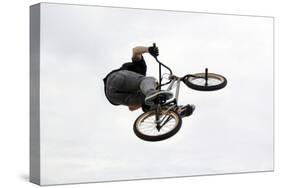 BMX Above-Karen Williams-Stretched Canvas