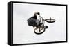 BMX Above-Karen Williams-Framed Stretched Canvas