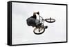 BMX Above-Karen Williams-Framed Stretched Canvas