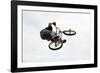 BMX Above-Karen Williams-Framed Photographic Print