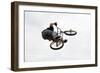 BMX Above-Karen Williams-Framed Photographic Print