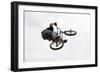 BMX Above-Karen Williams-Framed Photographic Print