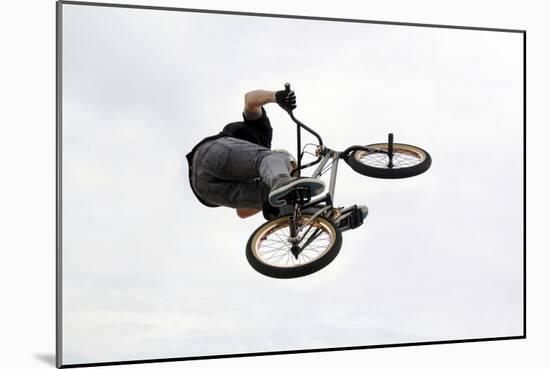 BMX Above-Karen Williams-Mounted Photographic Print