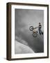 BMX Biker Performing Tricks-null-Framed Photographic Print