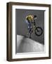 BMX Biker Performing Tricks-null-Framed Photographic Print