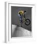 BMX Biker Performing Tricks-null-Framed Photographic Print