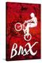 BMX Biking Sketch Sports-null-Stretched Canvas