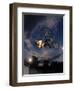 Bmx Cyclist Flys over the Vert-null-Framed Premium Photographic Print