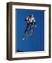 Bmx Cyclist Flys over the Vert-null-Framed Premium Photographic Print