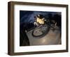 Bmx Cyclist Flys over the Vert-null-Framed Photographic Print