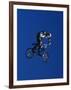 Bmx Cyclist Flys over the Vert-null-Framed Photographic Print