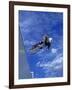 Bmx Cyclist Flys over the Vert-null-Framed Photographic Print