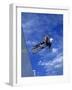 Bmx Cyclist Flys over the Vert-null-Framed Photographic Print