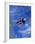 Bmx Cyclist Flys over the Vert-null-Framed Photographic Print