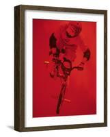 Bmx Cyclist-Paul Sutton-Framed Photographic Print