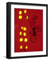 Bmx Cyclist-Paul Sutton-Framed Photographic Print