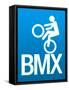 BMX Sports Poster Print-null-Framed Stretched Canvas