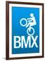 BMX Sports-null-Framed Art Print
