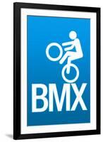 BMX Sports-null-Framed Art Print