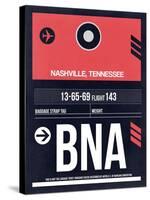 BNA Nashville Luggage Tag I-NaxArt-Stretched Canvas